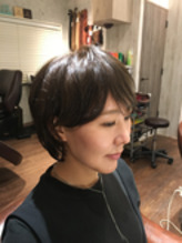 冬でもショートスタイル！！！