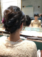 ヘアセット！